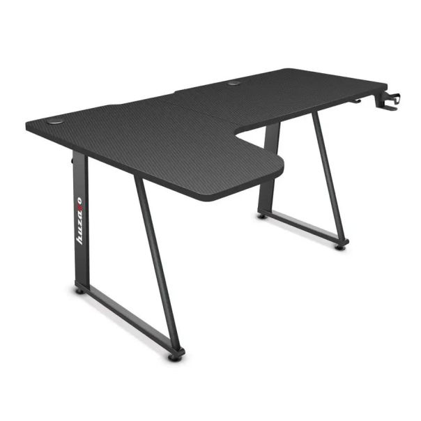 Huzaro Hero 7.7 Crni Ugaoni Gaming sto - 1852-1