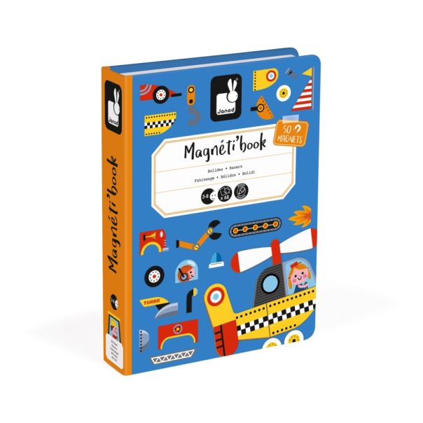 JANOD Kutija sa magnetima Magnetibook vozila - J02715
