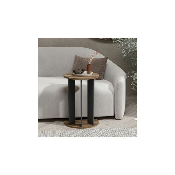 HANAH HOME Konzolni sto Ema, braon/antracit - 185911