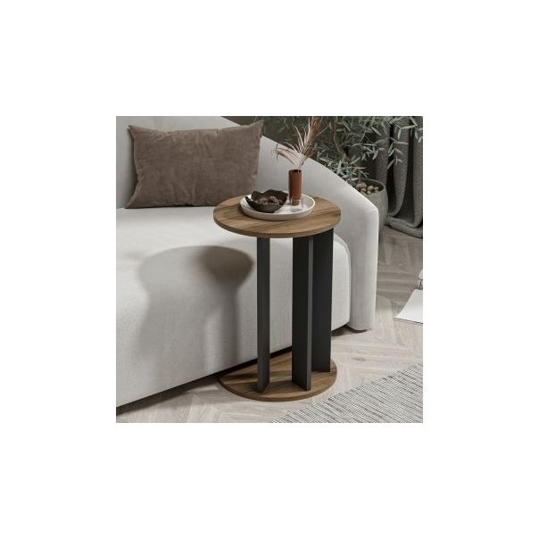 HANAH HOME Konzolni sto Ema, braon/antracit - 185911