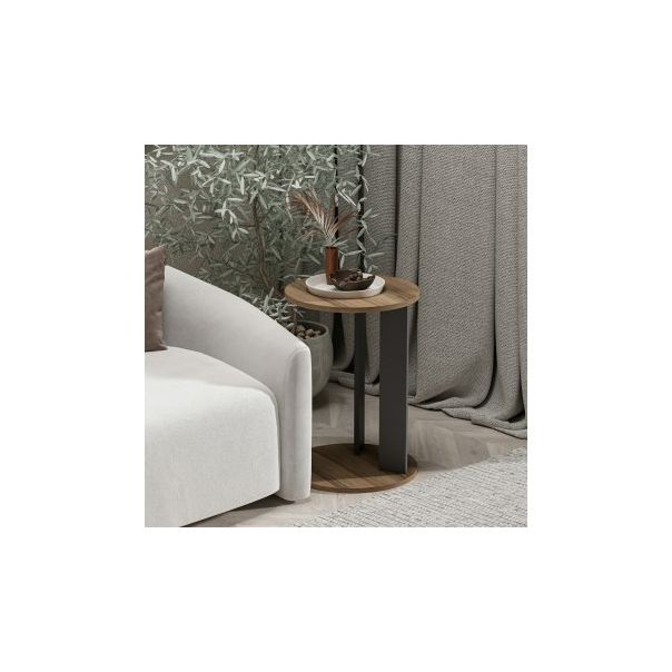 HANAH HOME Konzolni sto Ema, braon/antracit - 185911