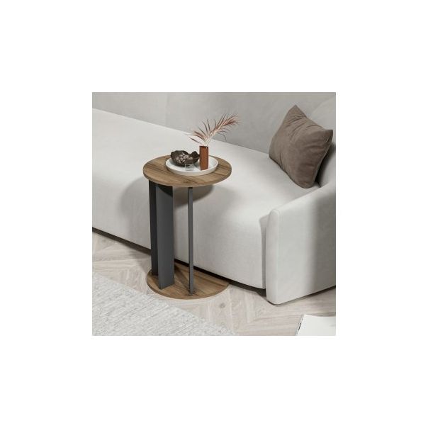 HANAH HOME Konzolni sto Ema, braon/antracit - 185911