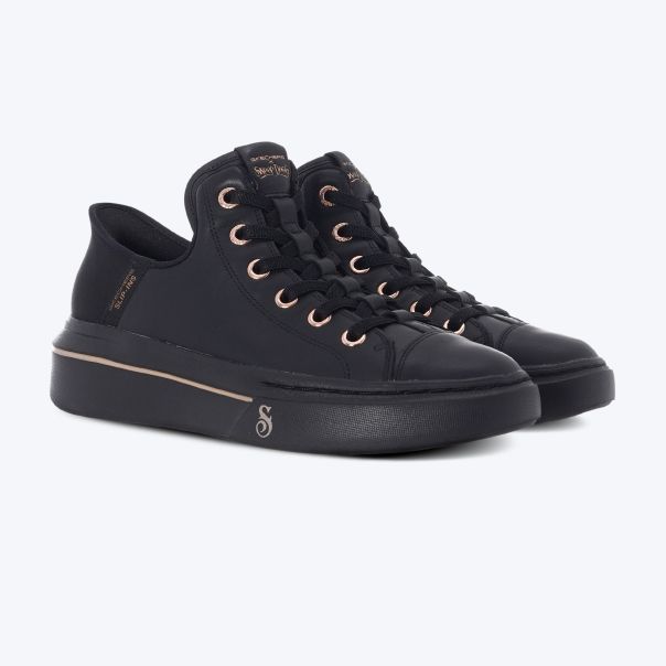 SKECHERS Patike slip-ins snoop one og leather W - 186001-BBK