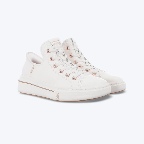 SKECHERS Patike snoop one og leather W - 186001-WHT