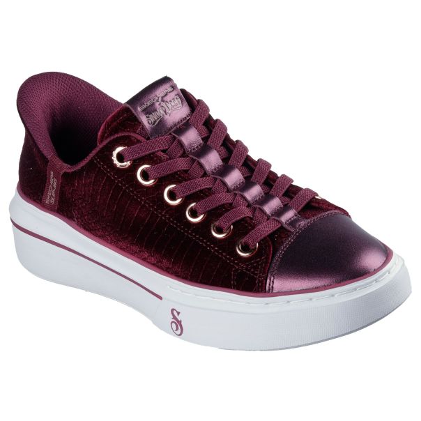 SKECHERS Patike snoop one velvet snoop W - 186037-BURG