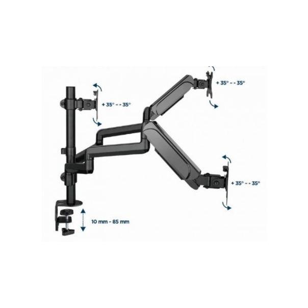 GEMBIRD Nosač za tri monitora MA-DA3-01, stoni - 186294