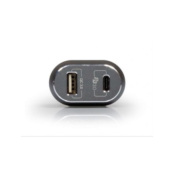 PORT DESIGN Auto punjač USB 3.0, USB- c - 186547-1