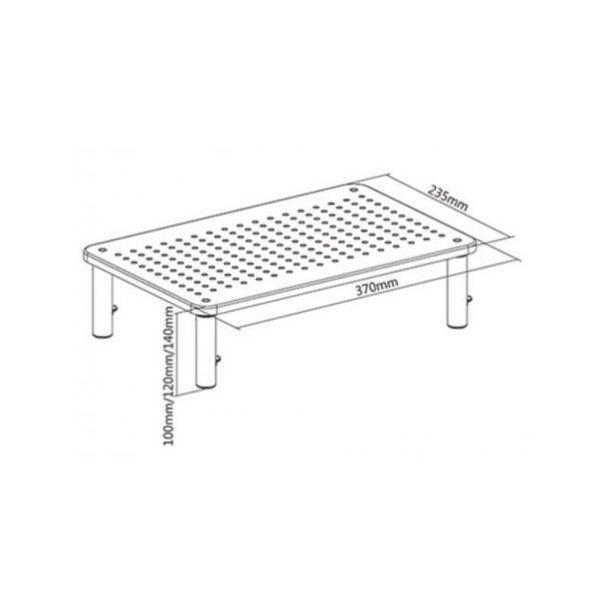 GEMBIRD Nosač za monitor MS-TABLE-01, stoni - 186563