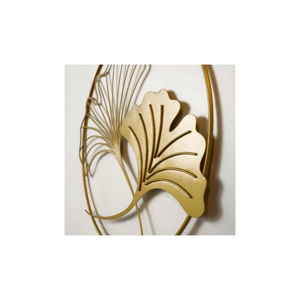 WALLXPERT Zidna dekoracija Ginkgo Leaf Metal Wall Art APT620 - 186793-1