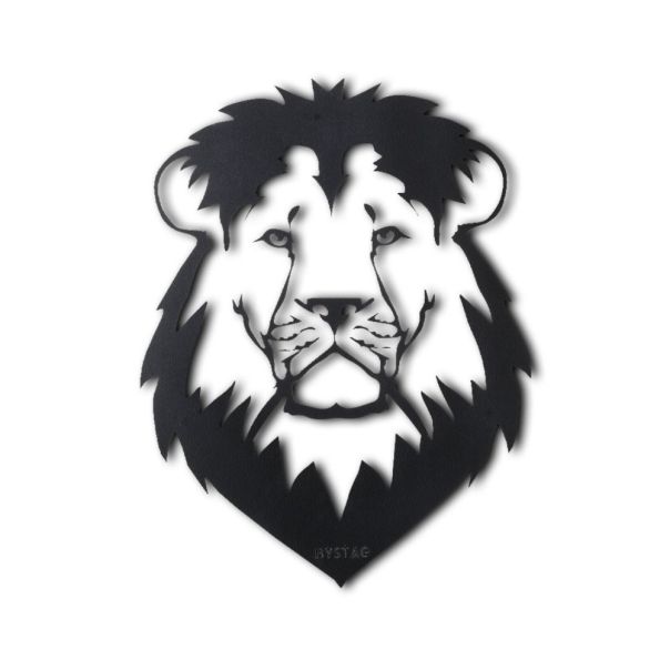 WALLXPERT Zidna dekoracija Lion Head - 186825