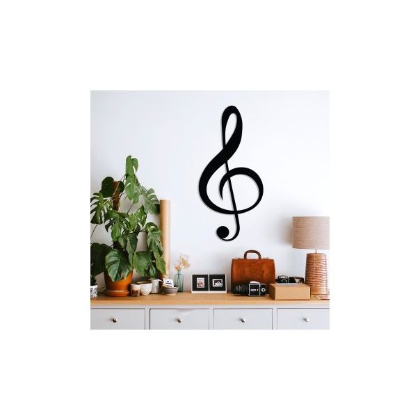 WALLXPERT Zidna dekoracija Treble Clef - 186828