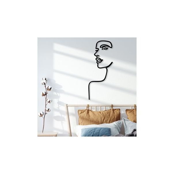 WALLXPERT Zidna dekoracija Woman Profile - 186841