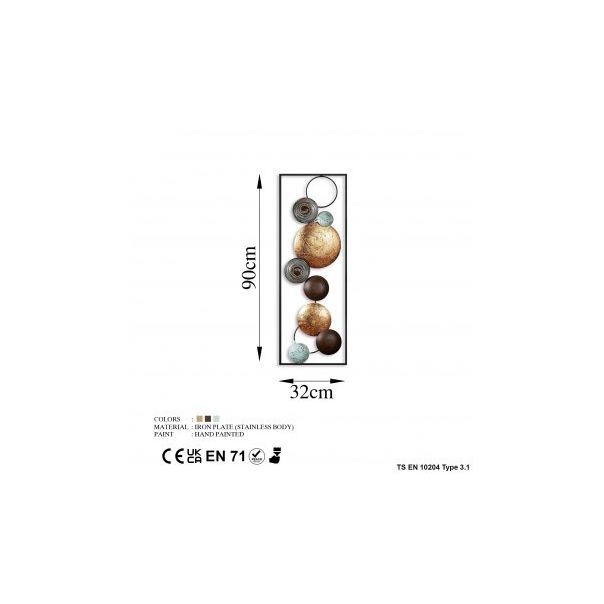 WALLXPERT Zidna dekoracija Textured 7 - 186843