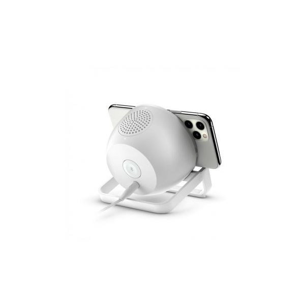 BELKIN bežični punjač sa bluetooth zvučnikom SOUNDFORM Charge, bela - 186876-1