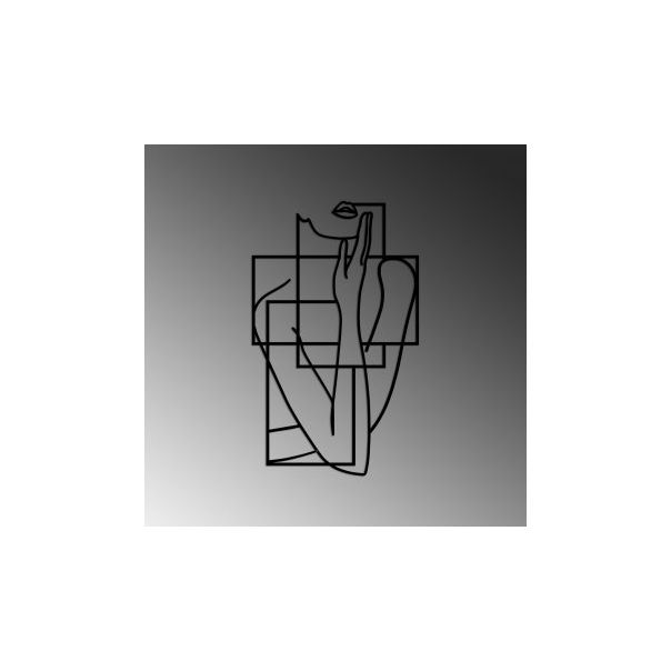 WALLXPERT Zidna dekoracija Think M - 186923