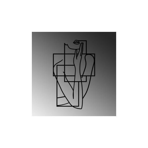 WALLXPERT Zidna dekoracija Think L - 186928