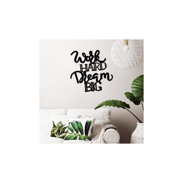 WALLXPERT Zidna dekoracija Work Hard Dream Big 1 - 186934