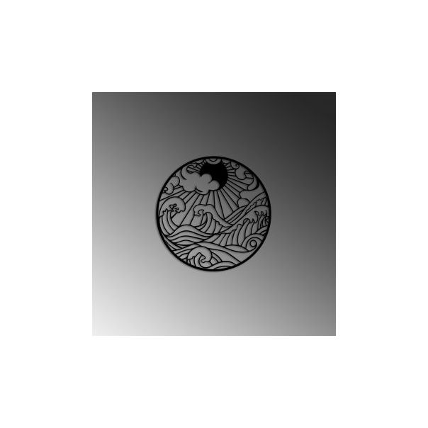 WALLXPERT Zidna dekoracija Waves 1 - 186937