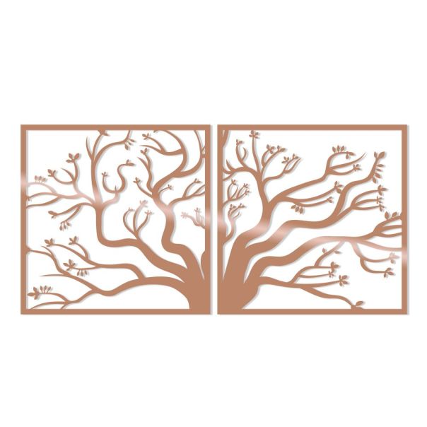 WALLXPERT Zidna dekoracija Tree2 Copper - 186974-1-1