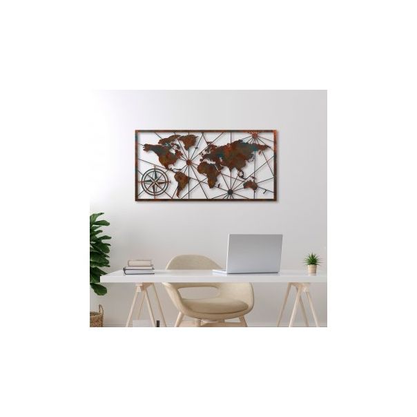 WALLXPERT Zidna dekoracija World Map Large 2 - 186984