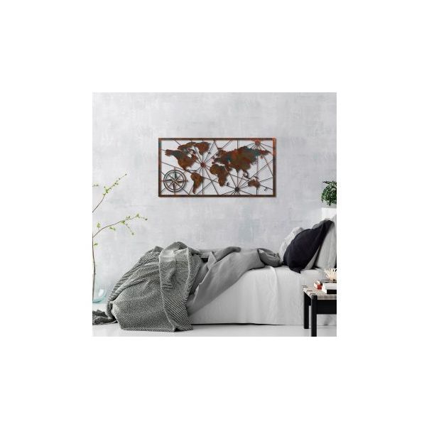 WALLXPERT Zidna dekoracija World Map Large 2 - 186984