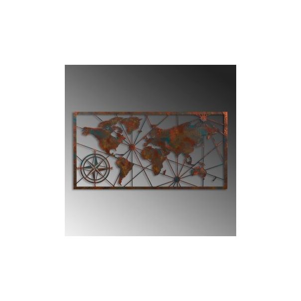 WALLXPERT Zidna dekoracija World Map Large 2 - 186984