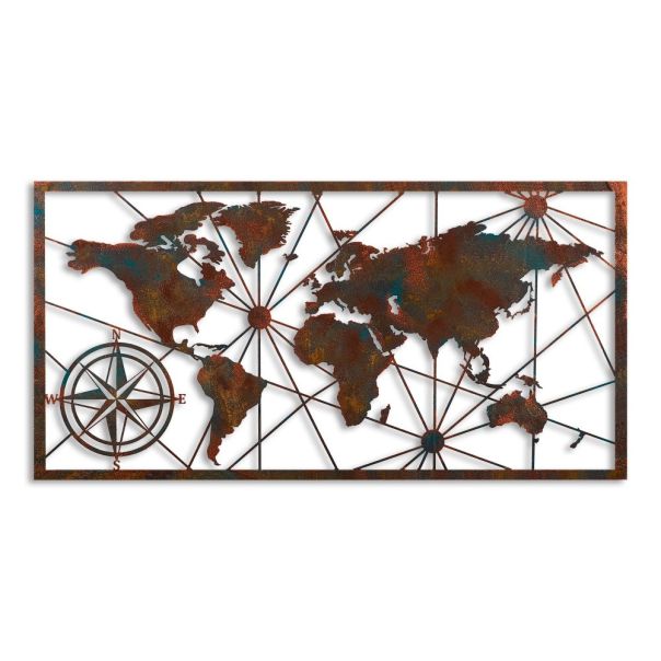 WALLXPERT Zidna dekoracija World Map Large 2 - 186984