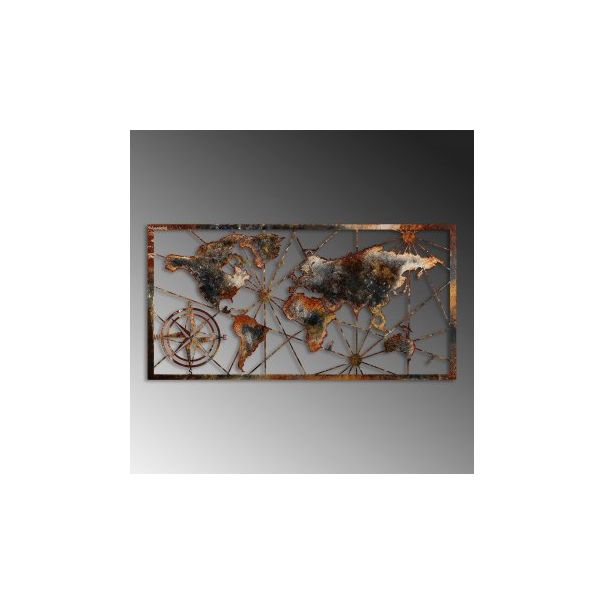 WALLXPERT Zidna dekoracija World Map Large 3 - 186985