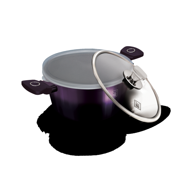 KAUFMAX Šerpa sa poklopcem 28cm purple eclipse collection km-0048 - 425909