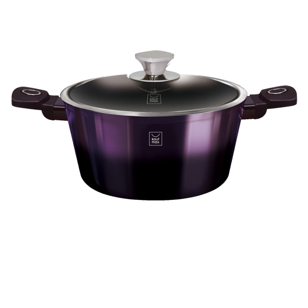 KAUFMAX Šerpa sa poklopcem 28cm purple eclipse collection km-0048 - 425909