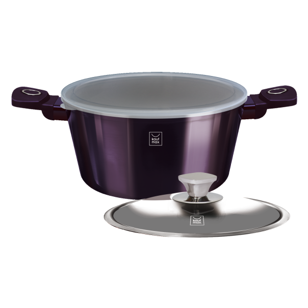 KAUFMAX Šerpa sa poklopcem 28cm purple eclipse collection km-0048 - 425909