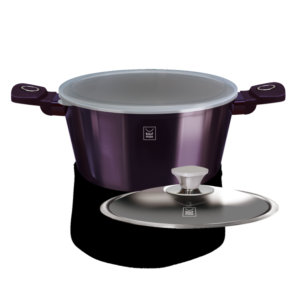 KAUFMAX Šerpa sa poklopcem 28cm purple eclipse collection km-0048 - 425909