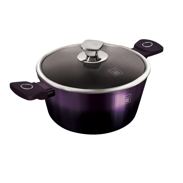 KAUFMAX Šerpa sa poklopcem 28cm purple eclipse collection km-0048 - 425909