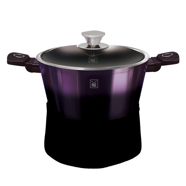 KAUFMAX Šerpa sa poklopcem 28cm purple eclipse collection km-0048 - 425909