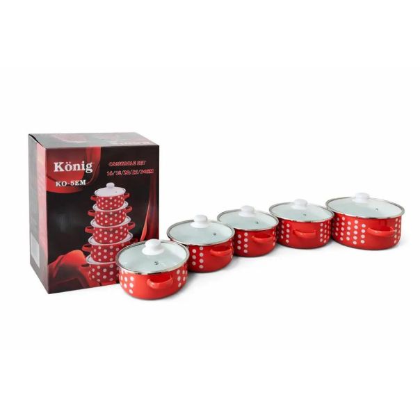 Konig Set emajliranih šerpi KO-5EM - EP2855239