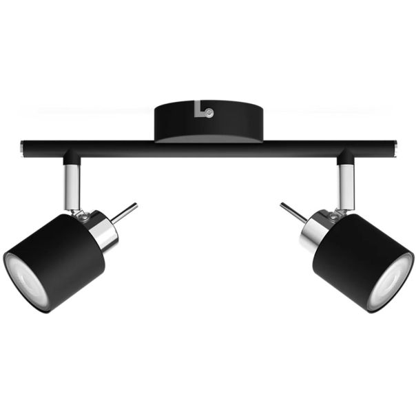 PHILIPS Spot lampa Meranti GU10 2x35W crna - 18815