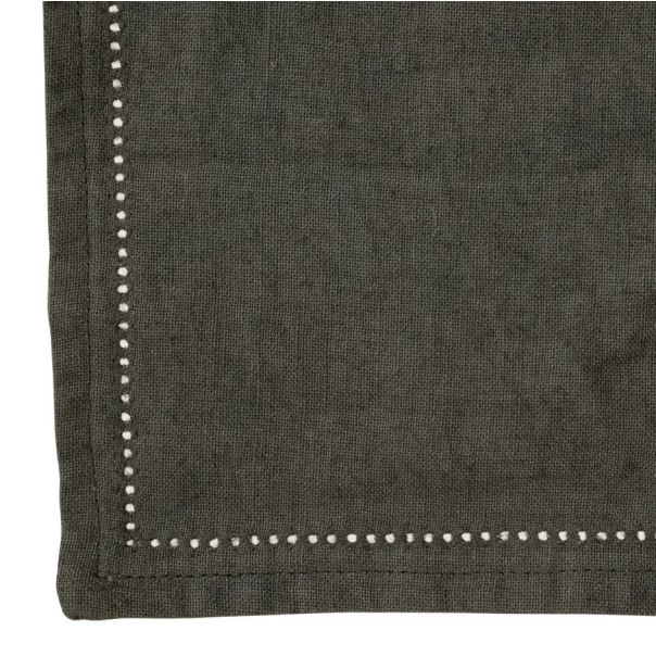 SECRET DE GOURMET Pamučni stoni podmetač 45x30cm Elina, zelena - 188953C