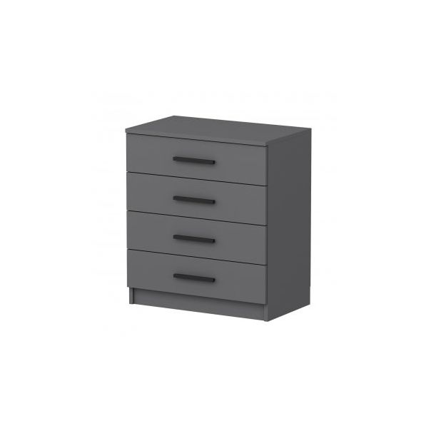 HANAH HOME Komoda za spavaću sobu Kale 4925, antracit - 188998-1