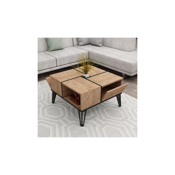 HANAH HOME Sto za dnevnu sobu Nirvana Atlantic Pine - 189098