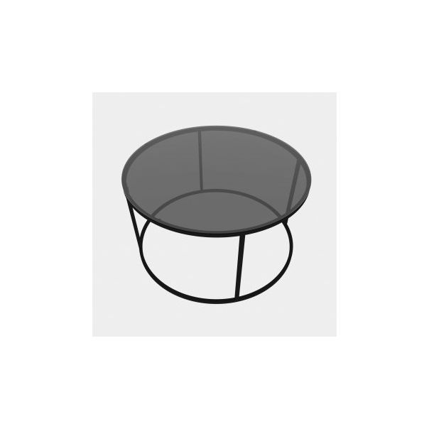 HANAH HOME Sto za dnevnu sobu Startis Black 60 - 189199