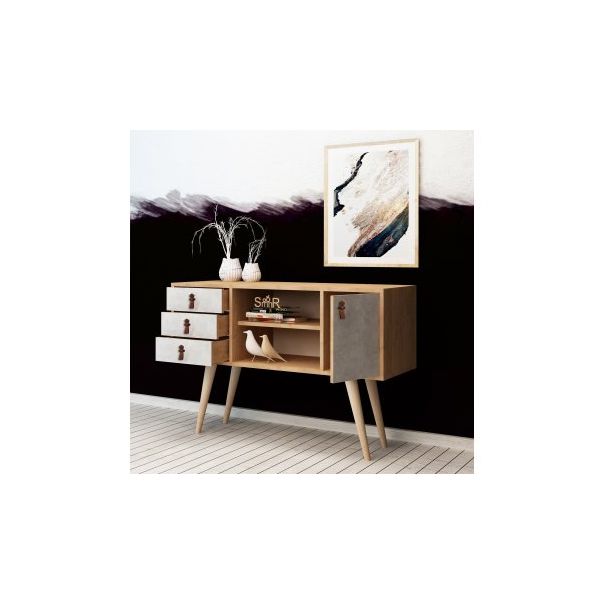 HANAH HOME Komoda sa policama i fiokama Indira - 189545