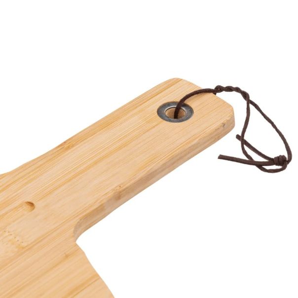 FIVE Daska za sečenje sa rezačem za pizzu 37x50x1.1 cm, bambus - 189624-1