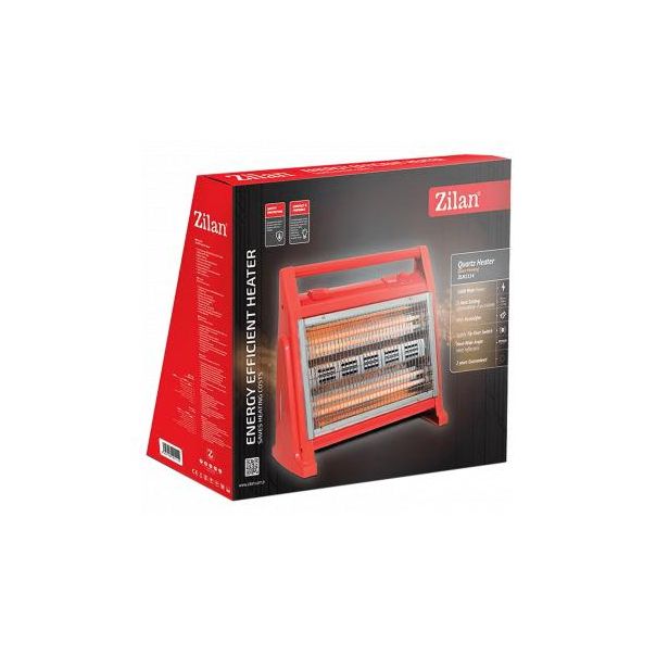 ZILAN Kvarcna grejalica ZLN1114, crvena - 189962