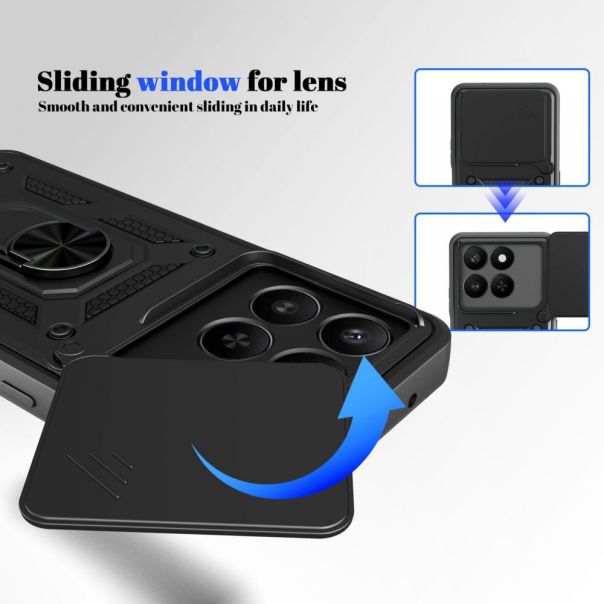 Maska za Honor X7d 4G/400 Smart 5G roze Hard Shield - 224610