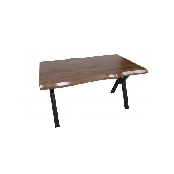 HANAH HOME Trpezarijski sto Efor - 1412, crna/braon - 190045
