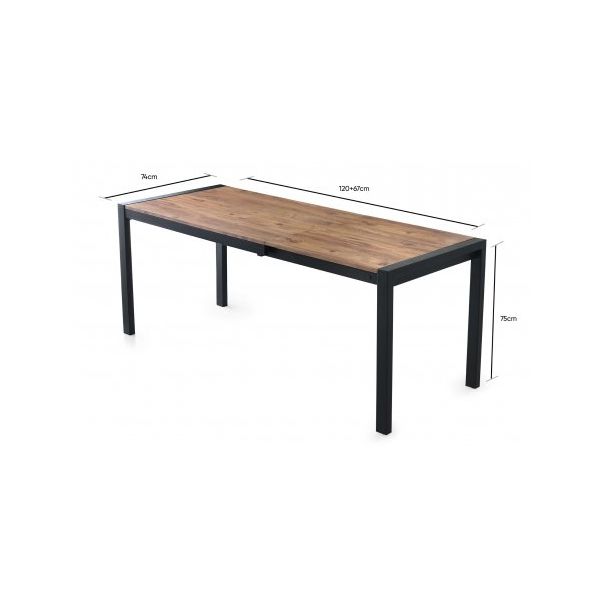 HANAH HOME Produživi trpezarijski sto Silva 1011 - 190055