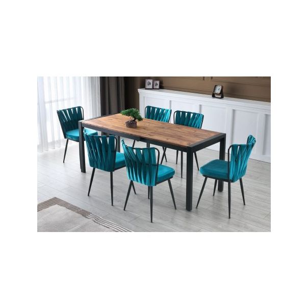 HANAH HOME Produživi trpezarijski sto Silva 1011 - 190055