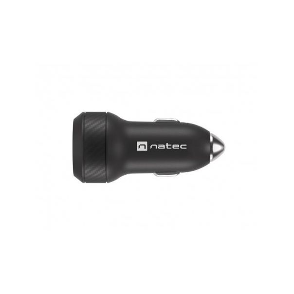 NATEC Dvoportni auto punjač NUC-1980 CONEY 30W - 190074