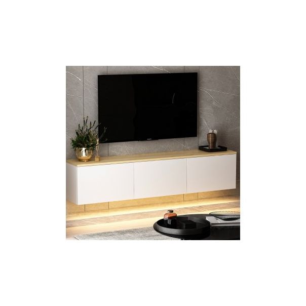 HANAH HOME TV polica Neon, bela v2 - 190089