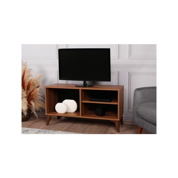 HANAH HOME TV polica Zisino Wallnut - 190092